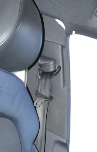 2x A4 8K B-Säulen Verkleidung rechts + links vorne Abdeckung oben schwarz (172768)