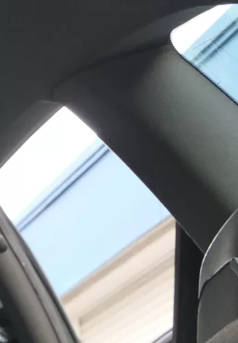 2x A4 8K C-Säulen Verkleidung rechts + links hinten Abdeckung oben schwarz