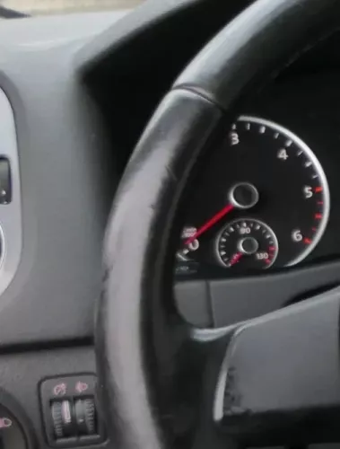 VW Passat 3C Eos Golf 6 Lenkrad 5K0419091J 3-Speichen Leder schwarz Lederlenkrad (183326)