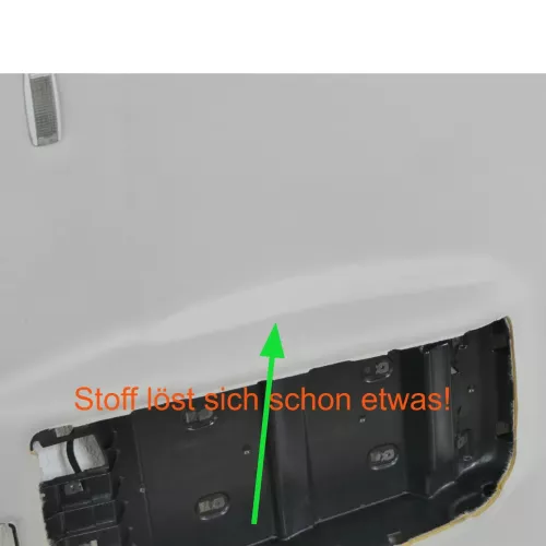 VW Touran Himmel Innenraum Decke Dachhimmel Dach oben 1T0867501CQ /S R grau (200006)