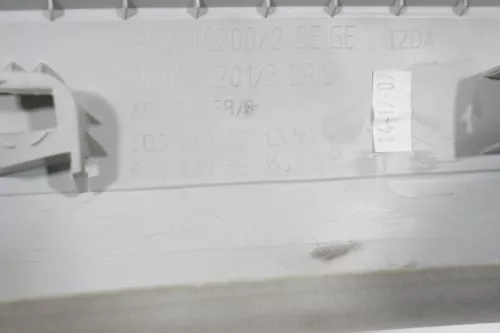 VW Polo 9N A-Säulen Verkleidung vorne grau Abdeckung Hochtöner (200604)