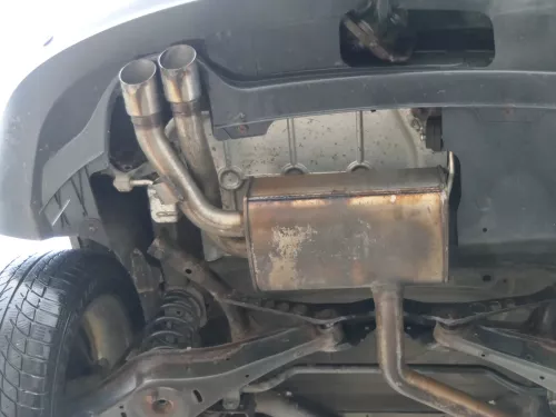 VW Tiguan 5N Auspuff hinten Endschalldämpfer TDI 5N0253609Q CFFB