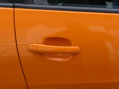 1x Polo Türgriff Tür Griff hinten/vorne links/rechts außen orange LP2C