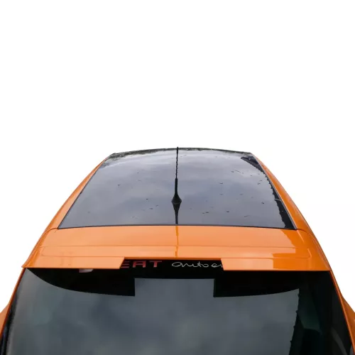 Seat Ibiza 6J Heckklappe Klappe hinten 2/3-Türer orange LP2C Spoiler mit Scheibe (200652)