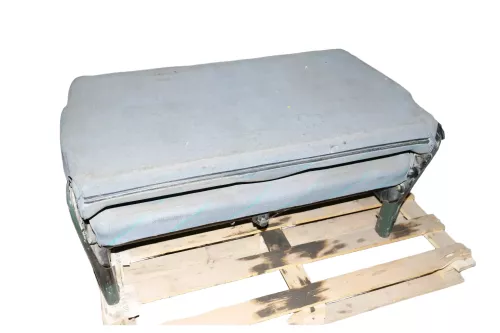 T4 Sitz 2er Doppel Sitz Doppelsitzbank Konsole klappbar hinten links (200688)