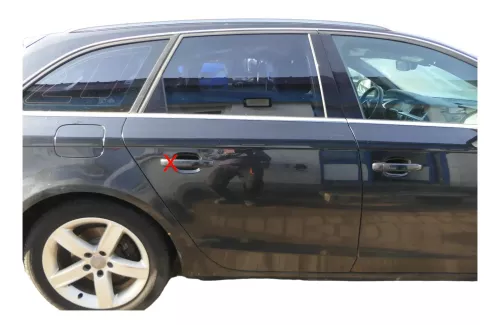 A4 B8 8K Kombi Avant Tür hinten rechts schwarz LZ9Y ohneAnbauteile