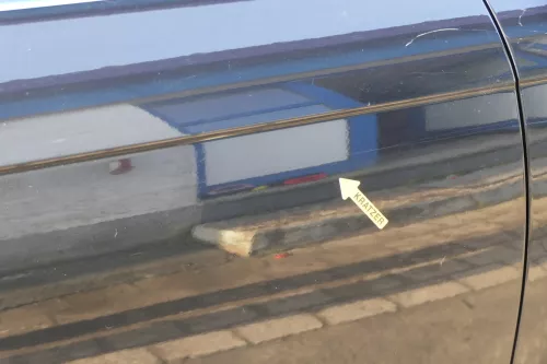 A4 B8 8K Kombi Avant Tür hinten rechts schwarz LZ9Y ohneAnbauteile (200728)