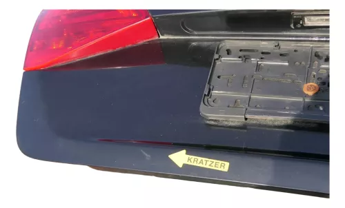 Audi A4 B8 8K Kombi Avant hinten Heckklappe mit Scheibe Deckel schwarz LZ9Y (200730)