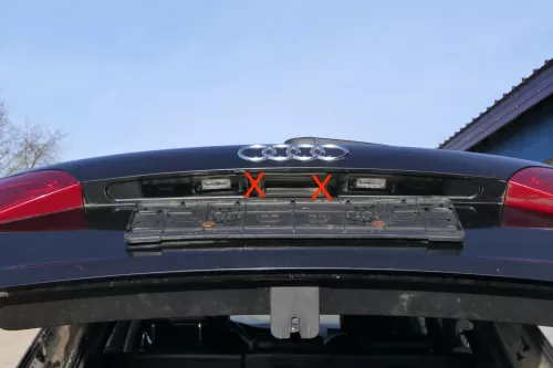 Audi A4 B8 8K Kombi Avant hinten Heckklappe mit Scheibe Deckel schwarz LZ9Y (200730)