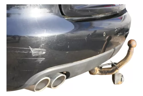 Audi A4 8K B8 Avant nur Spoiler für Stoßstange hinten Heckstoßstange Lippe AHK (200731)