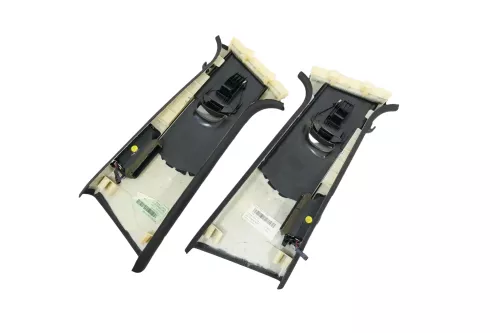 Audi A6 4F Limousine Set Säulen Verkleidung schwarz soul A B C D Säule (200779)