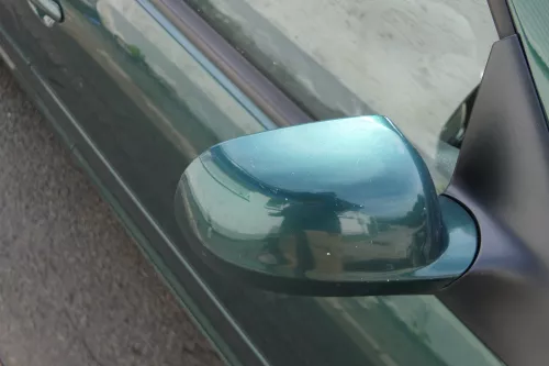 VW Golf 4 Bora elektrischer Spiegel vorne rechts Außenspiegel grün LC6M Glas (186917)