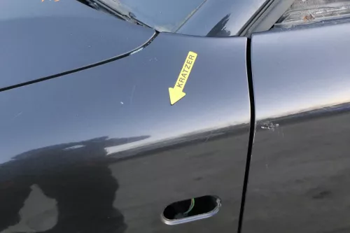 VW Passat 3B Kotflügel vorne links schwarz LC9Z (200856)