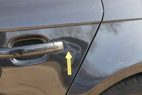 A4 B8 8K Kombi Avant Tür hinten links schwarz LZ9Y ohneAnbauteile (200729)