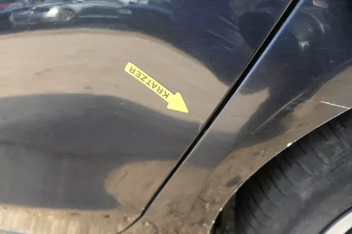 A4 B8 8K Kombi Avant Tür hinten links schwarz LZ9Y ohneAnbauteile (200729)