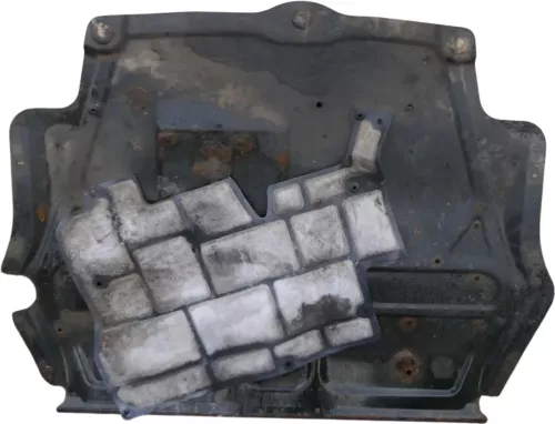 VW Passat 3C Unterfahrschutz Dämpfung Schutz unter Motor Diesel aus Stahl /Eisen (200888)