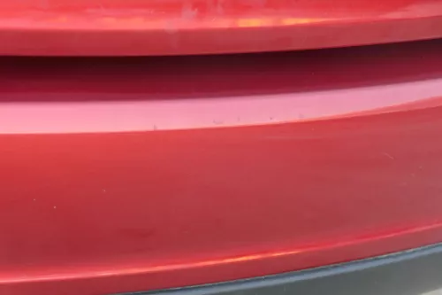 Golf Plus 5 5M1 Stoßstange hinten Heckstoßstange Stoßfänger rot LA3X (200967)