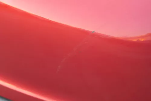 Golf Plus 5 5M1 Stoßstange hinten Heckstoßstange Stoßfänger rot LA3X (200967)