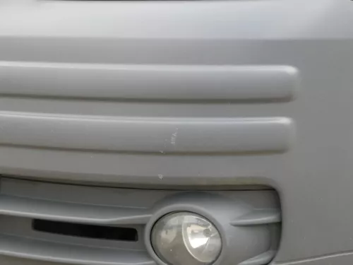 Caddy 2K Stoßstange vorne Frontstoßstange Stoßfänger grau Graphit Grill schwarz (200996)