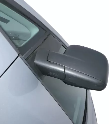 VW Caddy 2K elektrischer Spiegel Außenspiegel beheizt links schwarz original (200997)