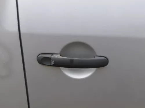 VW Caddy 3 2K Tür vorne rechts Beifahrertür silber LY7W -ohne Anbauteile (200998)