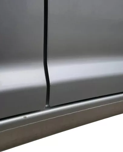 VW Caddy 3 2K Tür vorne rechts Beifahrertür silber LY7W -ohne Anbauteile (200998)