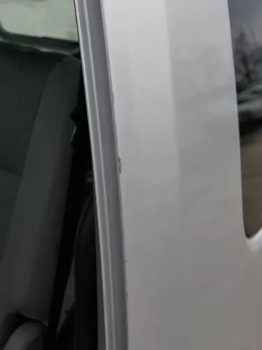 VW Caddy 3 2k Beifahrertür Tür hinten links silber LA7W Schiebetür Scheibe (200999)