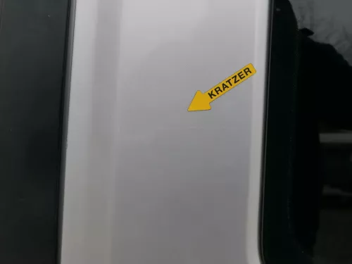 VW Caddy 3 2k Beifahrertür Tür hinten links silber LA7W Schiebetür Scheibe (200999)