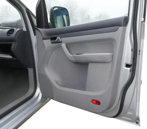1x VW Caddy 3 2K Türverkleidung Verkleidung Tür vorne rechts grau (201013)
