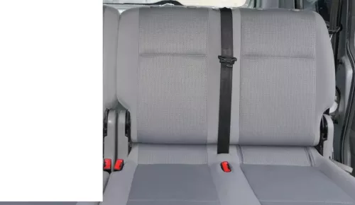 Caddy 3 2K Sitz Sitze Doppelsitzbank hinten rechts Rückbank 1.Sitzreihe