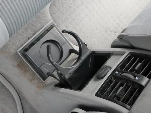 VW Caddy 3 2K Mittelarmlehne Armlehne komplett GRAU zum nachrüsten (201027)