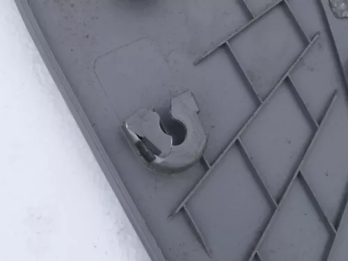 VW Caddy 3 2K Türverkleidung Verkleidung Tür hinten rechts Schiebetür grau (201033)