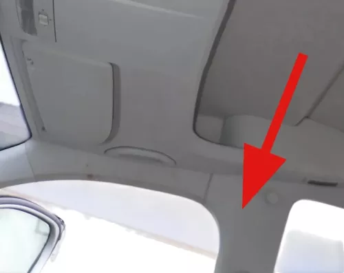 VW Caddy 2K B-Säulen Verkleidung vorne rechts grau Abdeckung für Gurt