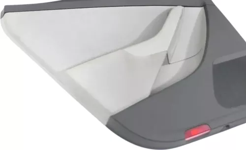 1x Passat 3C Kombi Türverkleidung Verkleidung Tür hinten links grau (201075)