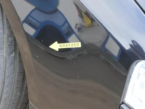 VW Passat 3C Kotflügel vorne rechts schwarz LC9X 3C0821022 (201089)