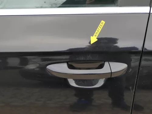 VW Passat 3C Kombi o. Limous Tür vorne links Fahrer schwarz LC9X -ohneAnbauteilr (201092)