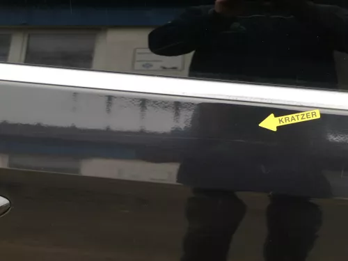 VW Passat 3C Kombi Variant Tür hinten rechts schwarz LC9X ohneAnbauteile (201094)