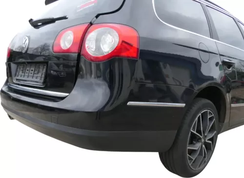 VW Passat 3C Kombi Stoßstange hinten Heckstoßstange schwarz LC9X Stoßfänger (201097)