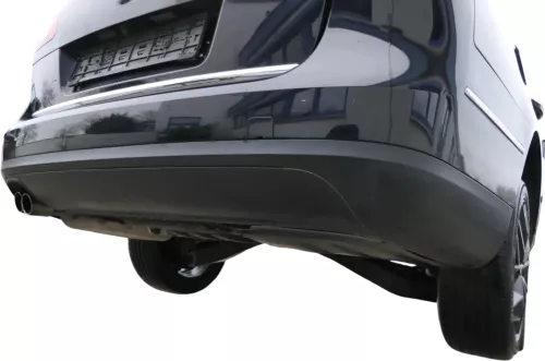 VW Passat 3C Kombi Stoßstange hinten Heckstoßstange schwarz LC9X Stoßfänger (201097)