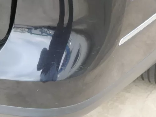 VW Passat 3C Kombi Stoßstange hinten Heckstoßstange schwarz LC9X Stoßfänger (201097)