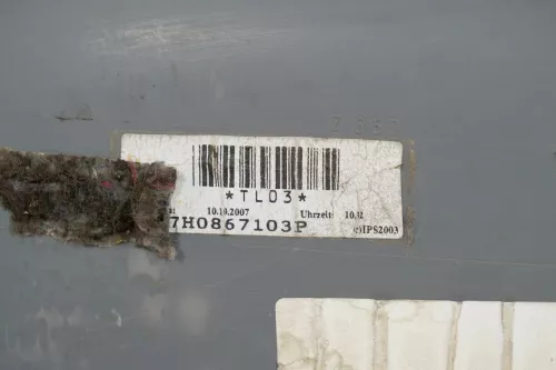 VW T5 Türverkleidung Verkleidung Tür vorne links grau (201109)