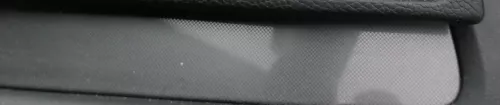 Passat 3C Verkleidung Abdeckung Dekor schwarz matt um Tacho Armaturenbrett (201110)
