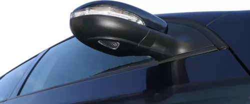 VW Golf 6 VI 5K elektrischer Spiegel vorne rechts Außenspiegel grau blau LC5F (201149)