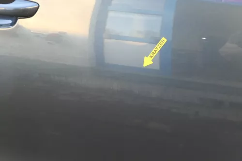 Golf 6 5K Tür vorne rechts Beifahrertür LC5F grau blau ohneAnbauteile 4/5Türer (201152)