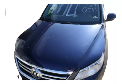 VW Tiguan 5N Motorhaube Klappe vorne vorn Haube blau LH5X (201209)