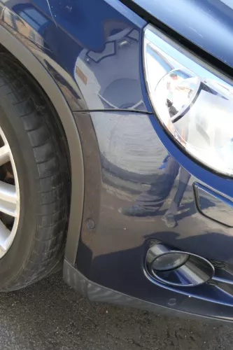 VW Tiguan 5N Stoßstange vorne Stoßfänger PDC SWR blau LH5X (201212)