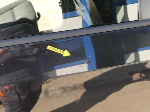 VW Touran 1T 1T3 Tür hinten rechts schwarz LC9X  - ohne Anbauteile (201214)