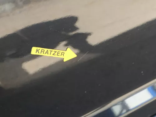 VW Touran 1T 1T3 Tür hinten rechts schwarz LC9X  - ohne Anbauteile (201214)