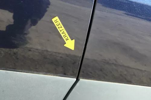 VW Tiguan 5N Tür Fahrertür vorne links blau LH5X (201226)