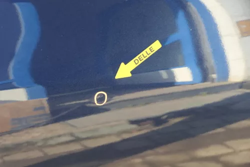 VW Tiguan 5N Tür hinten rechts blau LH5X (201228)